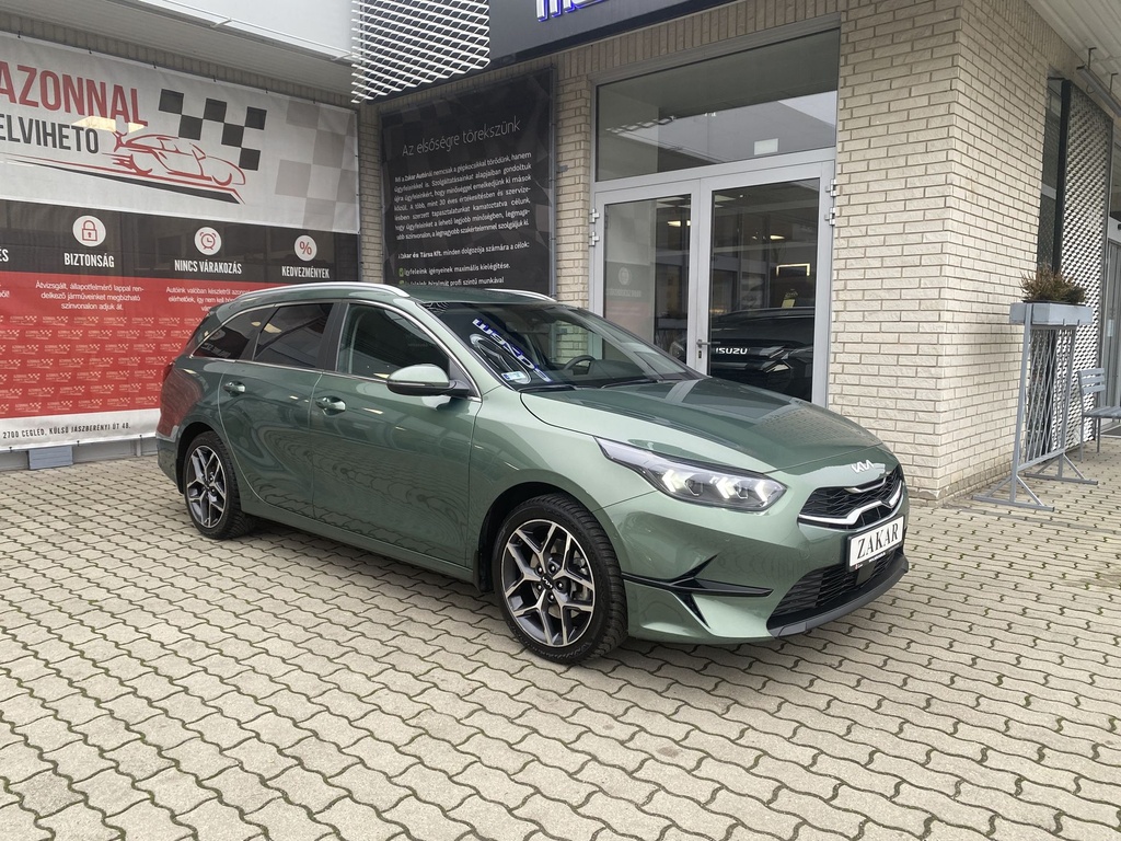 Kia Ceed SW 1.5T-GDI Fusion Plus A/T, Mo.-i, 1 Tulajdonos, Gyári garanciális,Vezetett szervizkönyv, Téli Nyári gumik!
