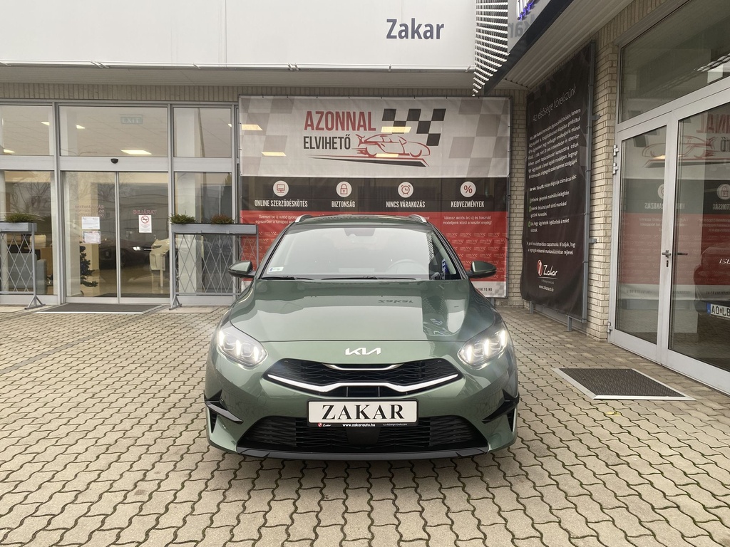 Kia Ceed SW 1.5T-GDI Fusion Plus A/T, Mo.-i, 1 Tulajdonos, Gyári garanciális,Vezetett szervizkönyv, Téli Nyári gumik!