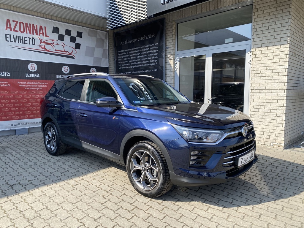 Ssangyong Korando 1.5 Turbo GDI  Style Plus AT. Mo-i, Gyári garancia 2033-ig, Gyári fényezés, Téli-Nyári gumik, 