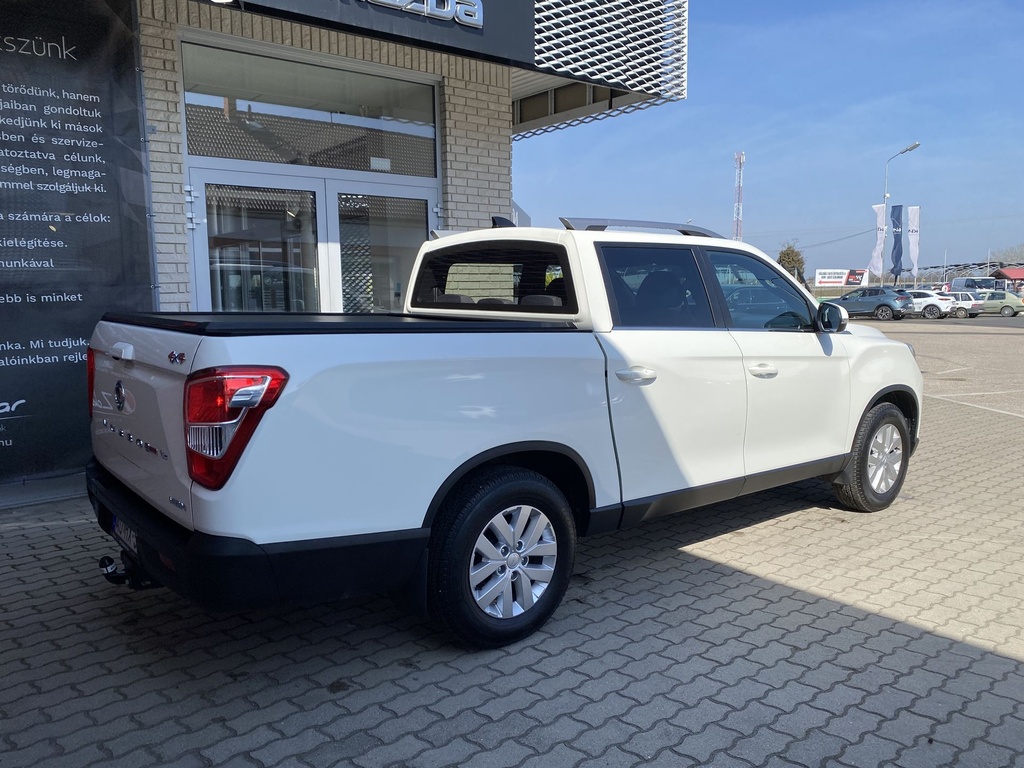 Ssangyong/KGM Musso Grand 2.2e-XDI Style Plus AT AWD 17" -Mo.-i, 1 Tulajdonos, Gyári garanciális, Gyári fényezés, Bélés, Roló, Horog!