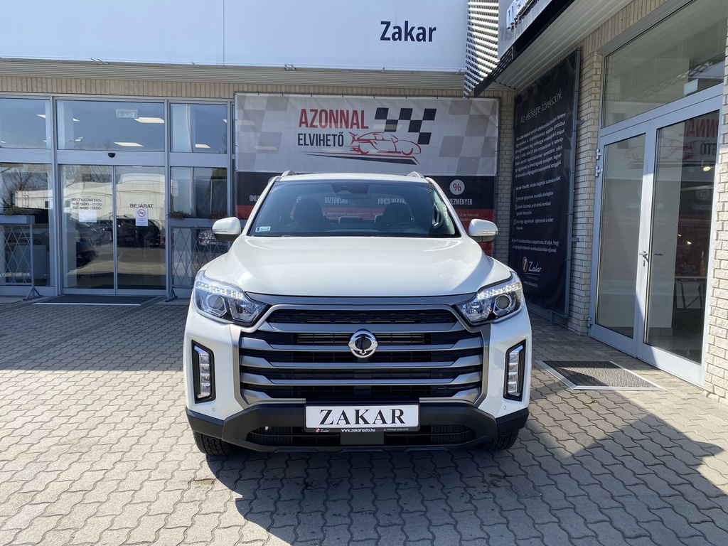 Ssangyong/KGM Musso Grand 2.2e-XDI Style Plus AT AWD 17" -Mo.-i, 1 Tulajdonos, Gyári garanciális, Gyári fényezés, Bélés, Roló, Horog!