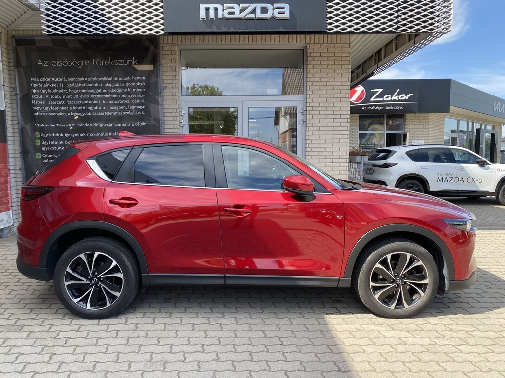 MAZDA CX-5 2.2CD Attraction Plus  A/T. Mo.-i, 1 Tulajdonos, Végig Mazdában szervizelt,Téli-Nyári Gumik.