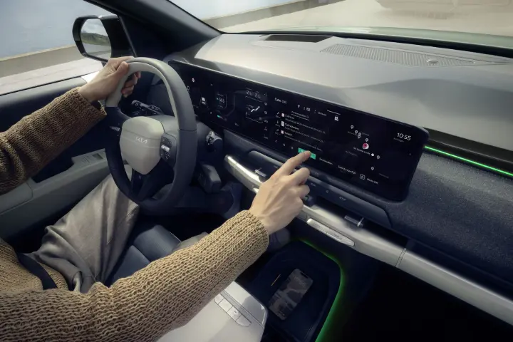 Kia EV3 utastér