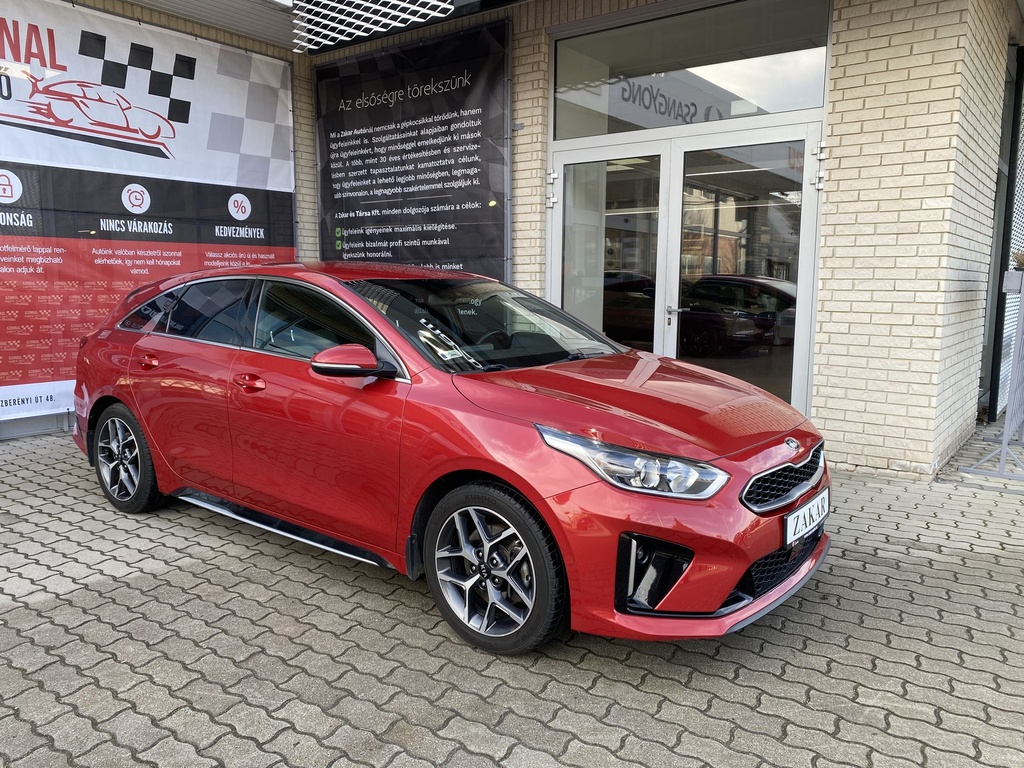 Kia ProCeed  1.4 T-GDI GT Line DCT Mo.i. 1 Tulajdonos. Gyári fényezés. Végig szervizelt. Gyári garanciális