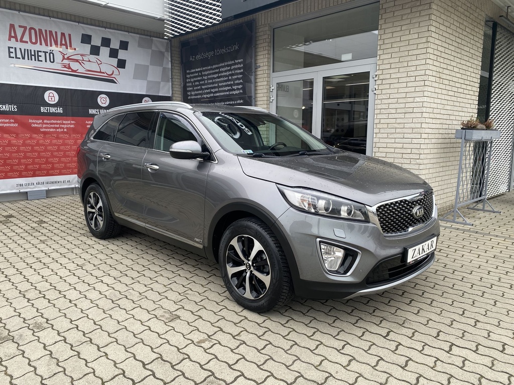 Kia Sorento 2.2CRDi EX Premium 4WD DCT, Vezetett szervizkönyv, Frissen szervizelt, Levehető vonóhorog! 