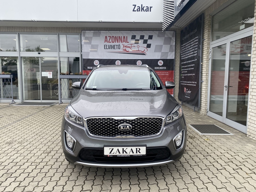 Kia Sorento 2.2CRDi EX Premium 4WD DCT, Vezetett szervizkönyv, Frissen szervizelt, Levehető vonóhorog! 