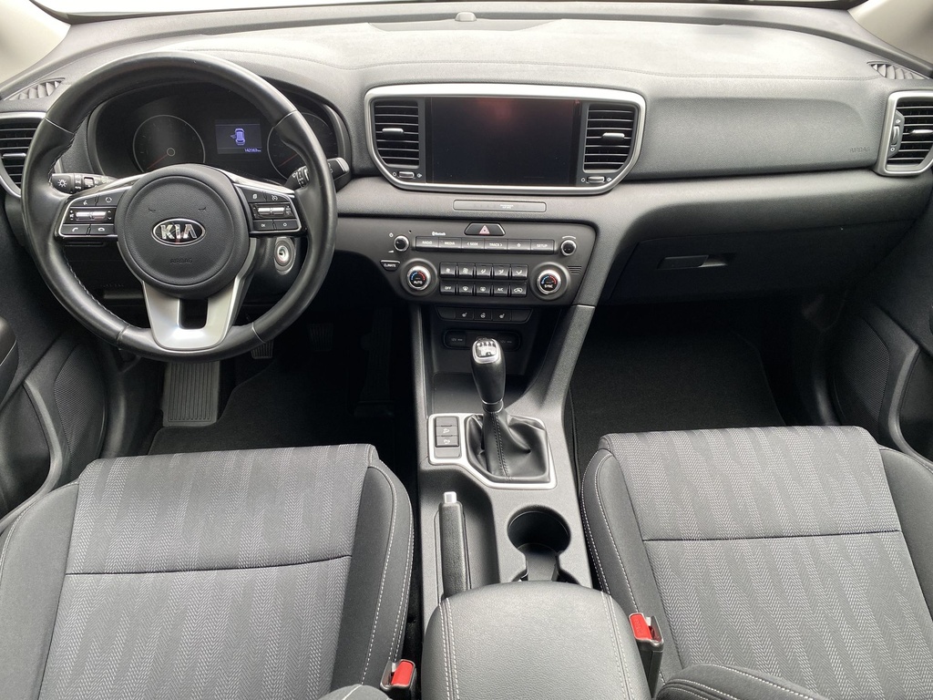 Kia Sportage 1,6GDI, Silver, Mo.-i, 1 Tulajdonos, Gyári garanciális, Gyári fényezés, Vezetett szervizkönyv!
