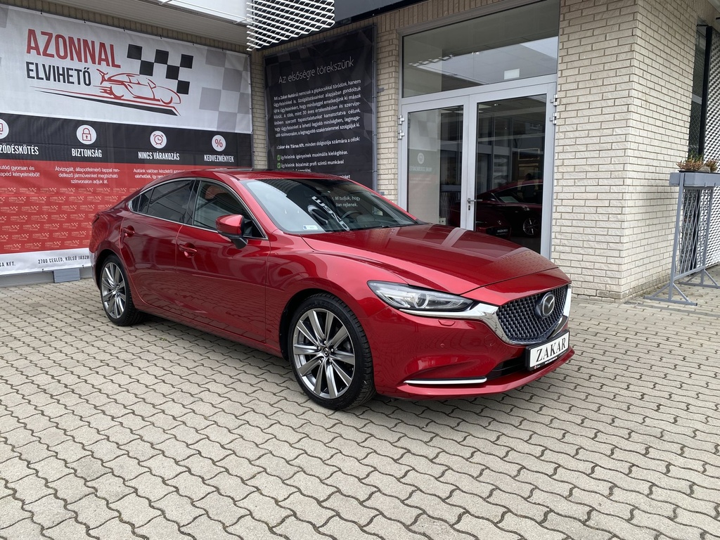Mazda 6 Sedan, 2.5i Takumi Plus + SR + A/T. Mo.-i, 1Tulajdonos, Végig Mazdában szervizelt, Téli-Nyári kerék szett!