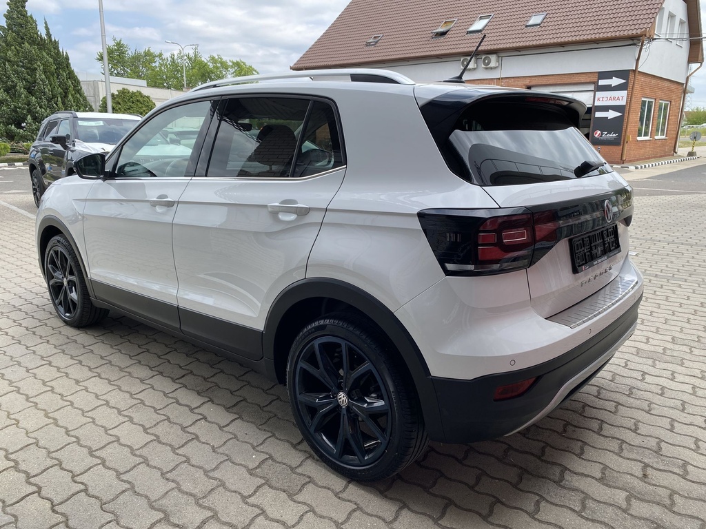 VW T-Cross 1.0 TSI Style DSG + Design Csomag. Mo.-i, 1Tulajdonos, Téli-Nyári gumik felnin.