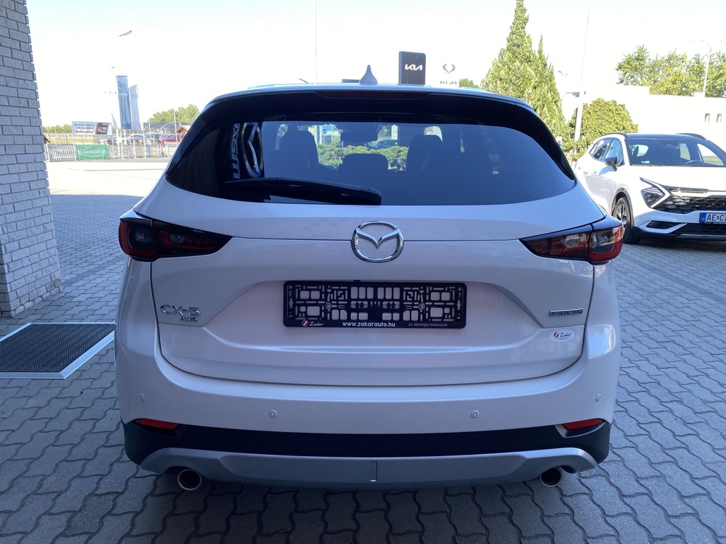 Mazda CX-5 2.5i Newground AWD AT. Mo.-i, 1 Tulajdonos, Gyári garanciális, Gyári fényezés,  Mazdában szervizelt! 