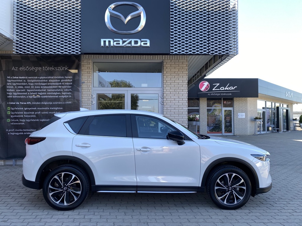 Mazda CX-5 2.5i Newground AWD AT. Mo.-i, 1 Tulajdonos, Gyári garanciális, Gyári fényezés,  Mazdában szervizelt! 