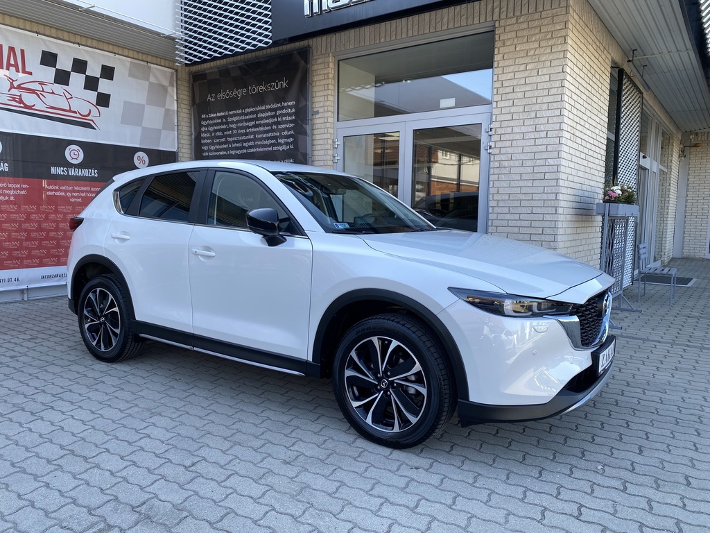 Mazda CX-5 2.5i Newground AWD AT. Mo.-i, 1 Tulajdonos, Gyári garanciális, Gyári fényezés,  Mazdában szervizelt! 