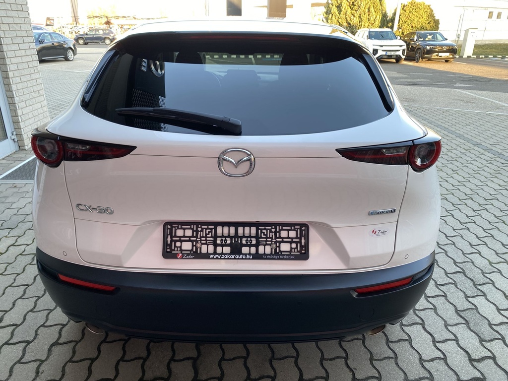 Mazda CX-30 2.0L e-SKYACTIV X186ps 6AT 2WD GT Plus, SO/ Mo.i-, 1 Tulajdonos, Gyári garanciális, Gyári fényezés, Végig Mazdában szervizelt.