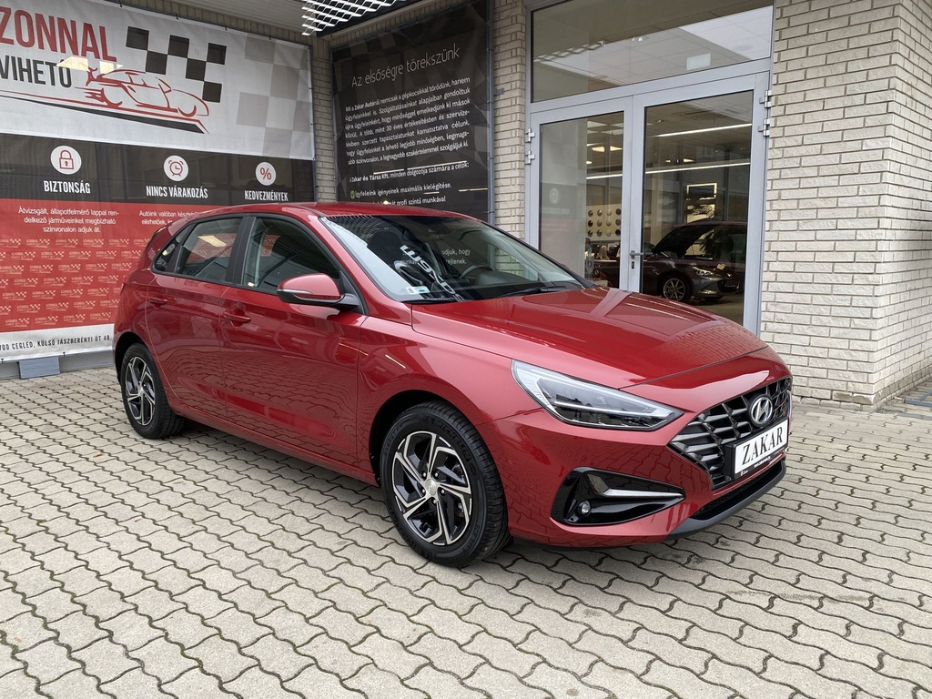 Hyundai I30 1.5DPi Prime, 33601Km!! Mo.-i, 1 Tulajdonos, Gyári fényezés, Gyári garanciális, Vezetett szervizkönyv!
