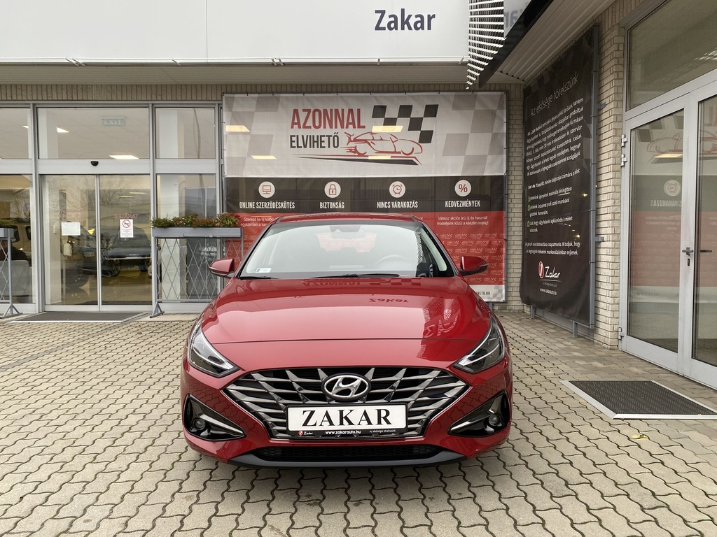 Hyundai I30 1.5DPi Prime, 33601Km!! Mo.-i, 1 Tulajdonos, Gyári fényezés, Gyári garanciális, Vezetett szervizkönyv!