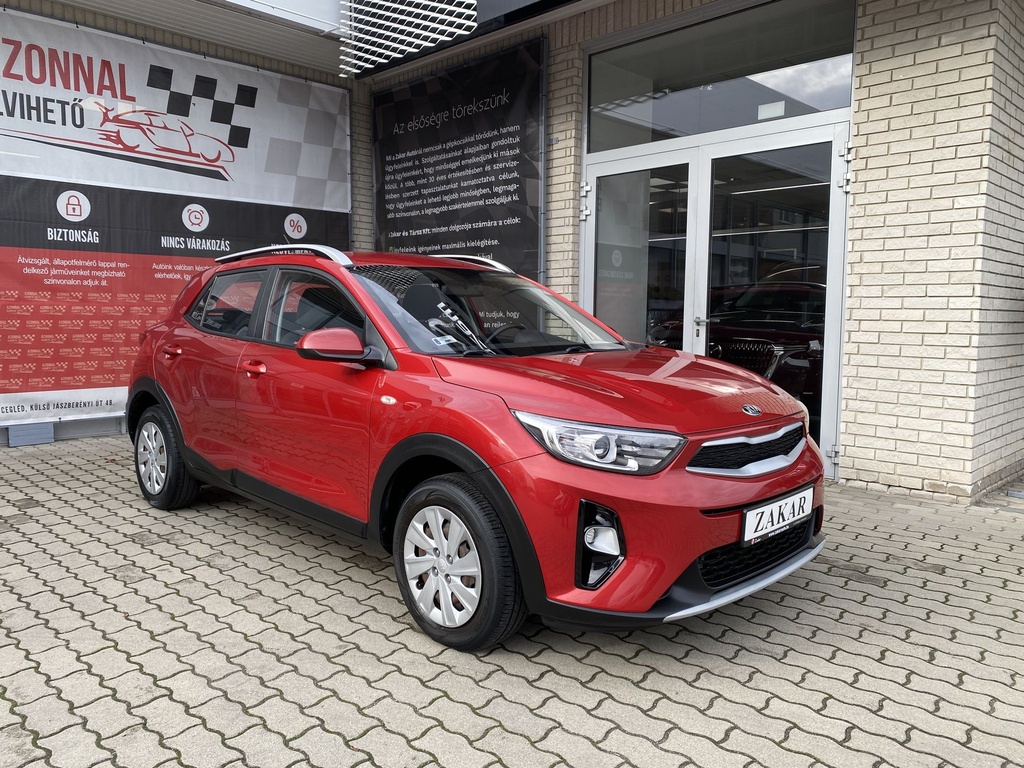 Kia Stonic 1,25MPI LX, Mo.-i, 2 Tulajdonos, Metál Piros!
