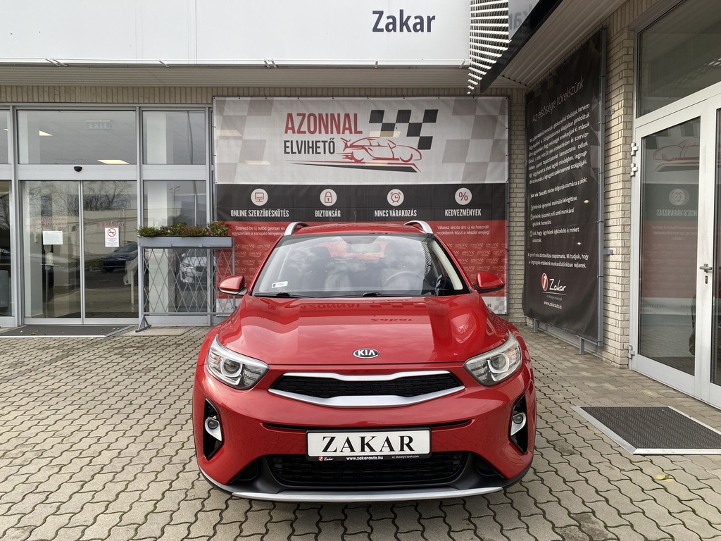 Kia Stonic 1,25MPI LX, Mo.-i, 2 Tulajdonos, Metál Piros!