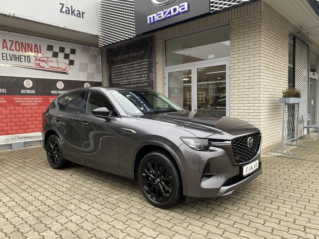 Mazda CX-60 3.3 Skyactiv D 254Le AWD AT Homura, COSO/DRAS/PANO/ Mo.-i, 1 Tulajdonos, Gyári garanciális!