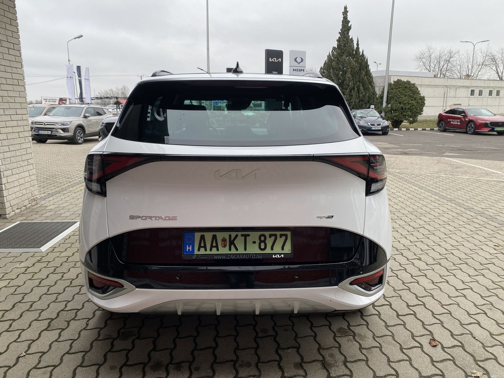 KIA SPORTAGE 1.6T-GDI  PHEV GT-LINE 4WD AT+ ÜLÉS CSOMAG, Mo.-i, 1 Tulajdonos, Gyári fényezés, Gyári garanciális, Vezetett szervizkönyv!