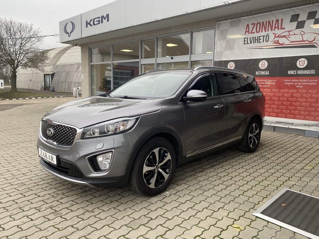 Kia Sorento 2.2CRDi EX Premium 4WD DCT, Vezetett szervizkönyv, Frissen szervizelt, Levehető vonóhorog! 