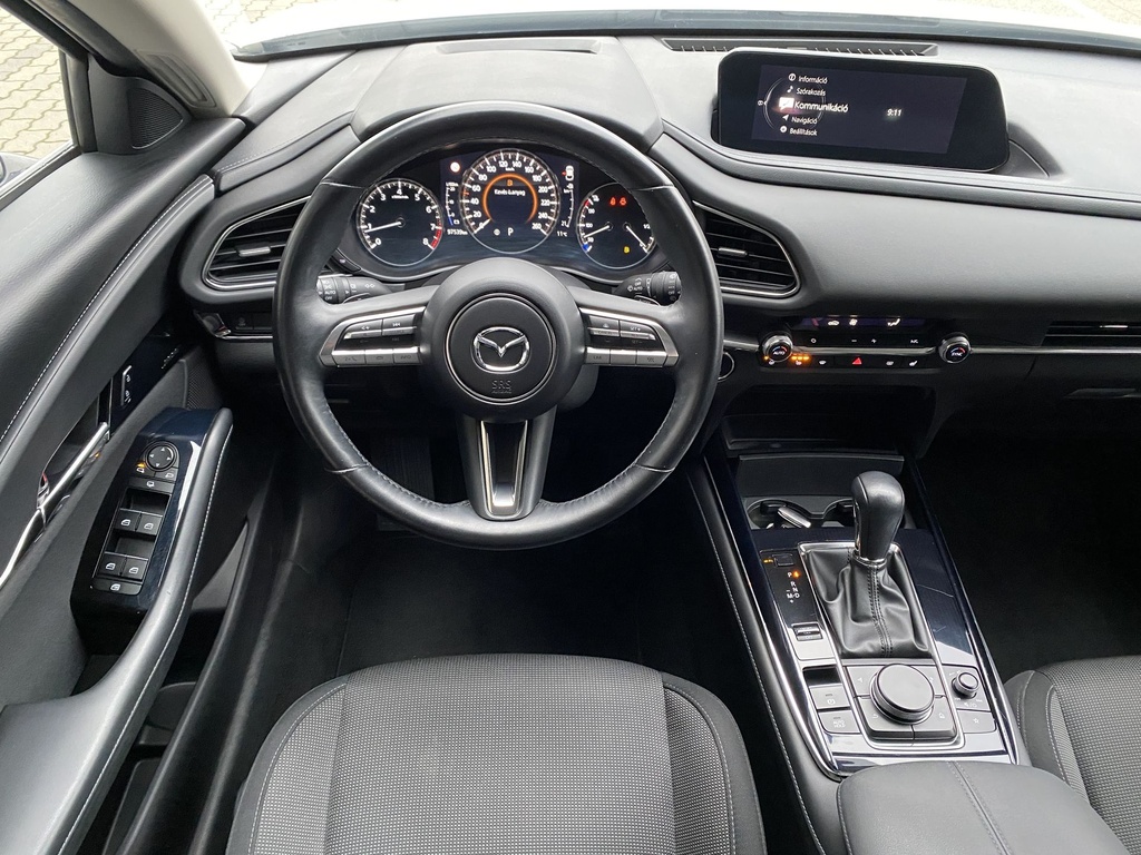 Mazda CX-30 2.0L e-SKYACTIV X186ps 6AT 2WD GT Plus, SO/ Mo.i-, 1 Tulajdonos, Gyári garanciális, Gyári fényezés, Végig Mazdában szervizelt.
