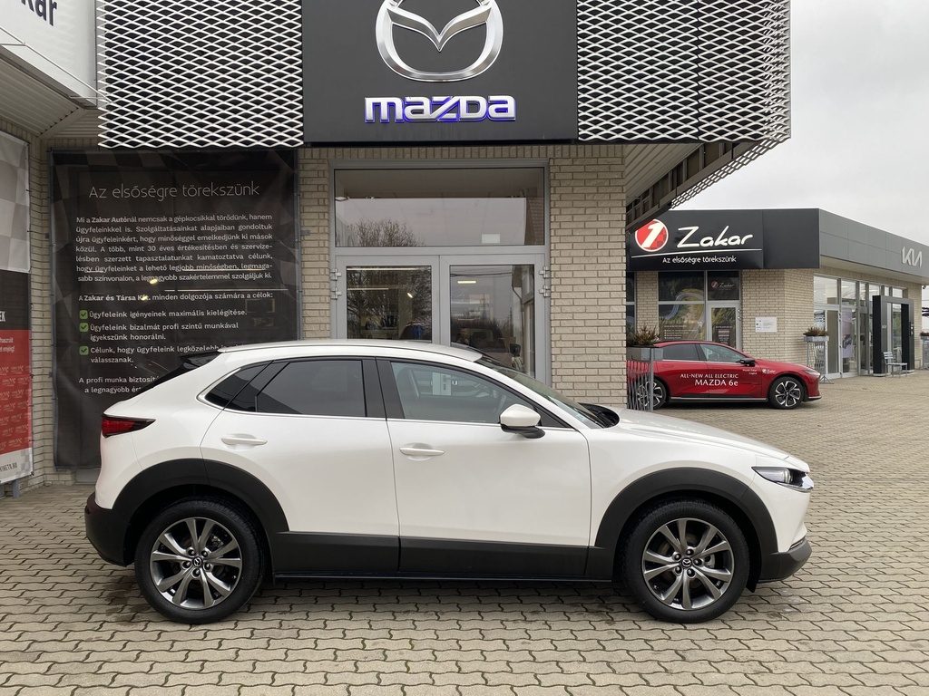Mazda CX-30 2.0L e-SKYACTIV X186ps 6AT 2WD GT Plus, SO/ Mo.i-, 1 Tulajdonos, Gyári garanciális, Gyári fényezés, Végig Mazdában szervizelt.