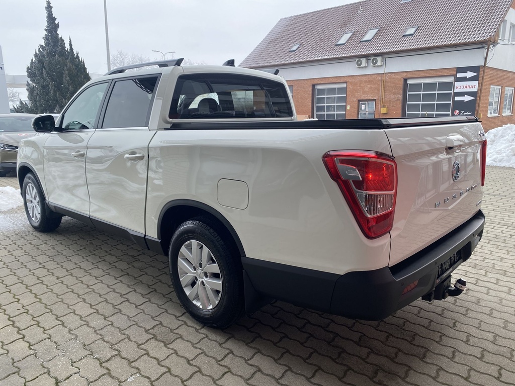 Ssangyong/KGM Musso Grand 2.2e-XDI Style Plus AT AWD 17" -Mo.-i, 1 Tulajdonos, Gyári garanciális, Gyári fényezés, Bélés, Roló, Horog!