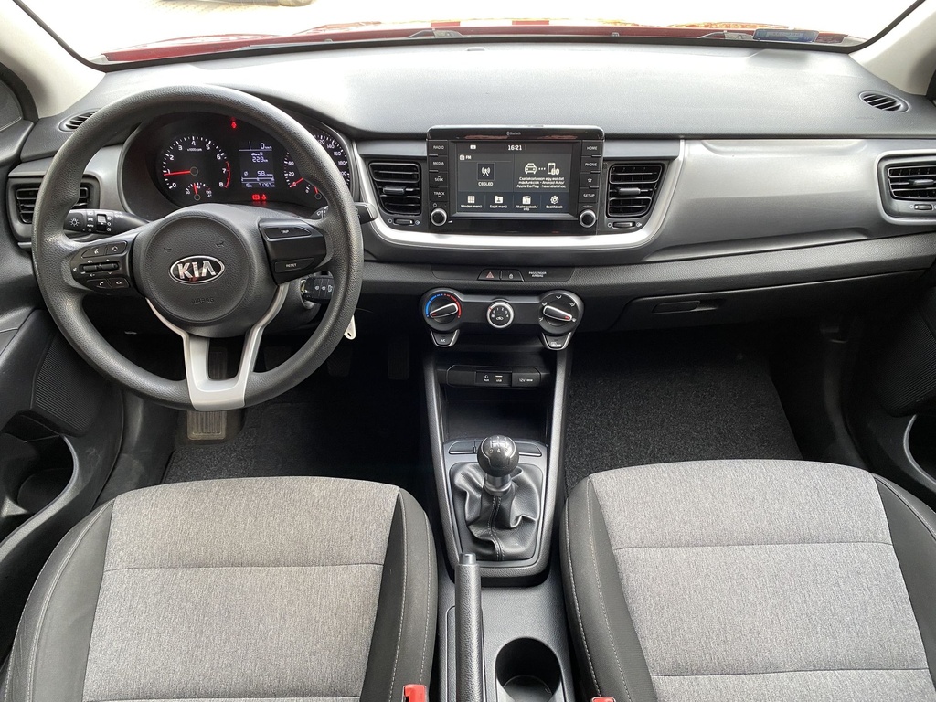 Kia Stonic 1,25MPI LX+ EX + ALU, Mo.-i, 2 Tulajdonos, Gyári garanciális, Gyári fényezés. 