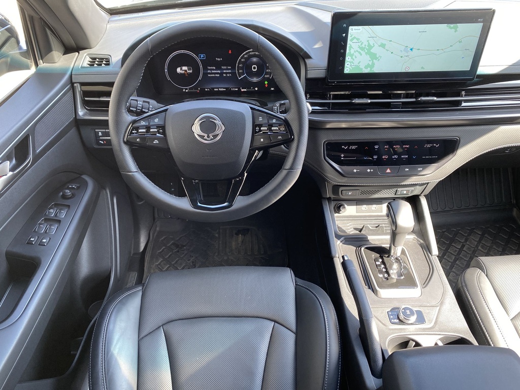 Ssangyong/KGM Musso Grand 2.2e-XDI Black Edition AT AWD. -Mo.-i, 1 Tulajdonos, Gyári garanciális, Gyári fényezés, Bélés, Oldalfellépő! 