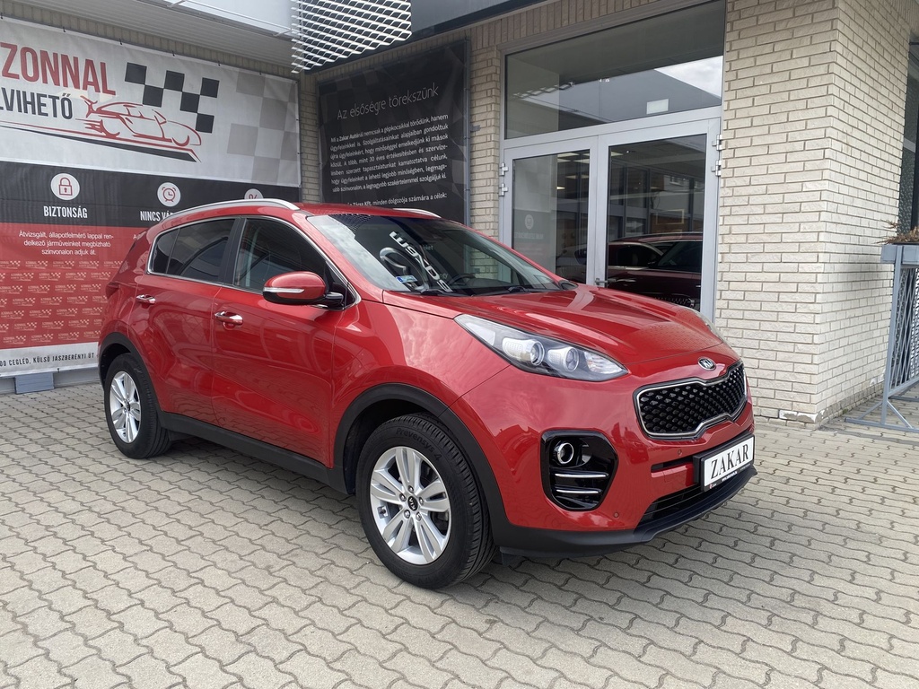 Kia Sportage 1.6GDI Gold + Bőr kárpit! Vezetett szervizkönyv. 