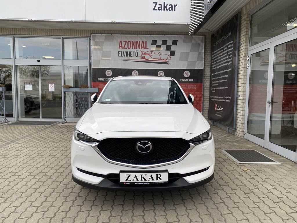 MAZDA CX-5 2.5 Takumi Plus SR 4WD A/T. Mo.-i, 1 Tulajdonos, Gyári fényezés, Végig Mazdában szervizelt.