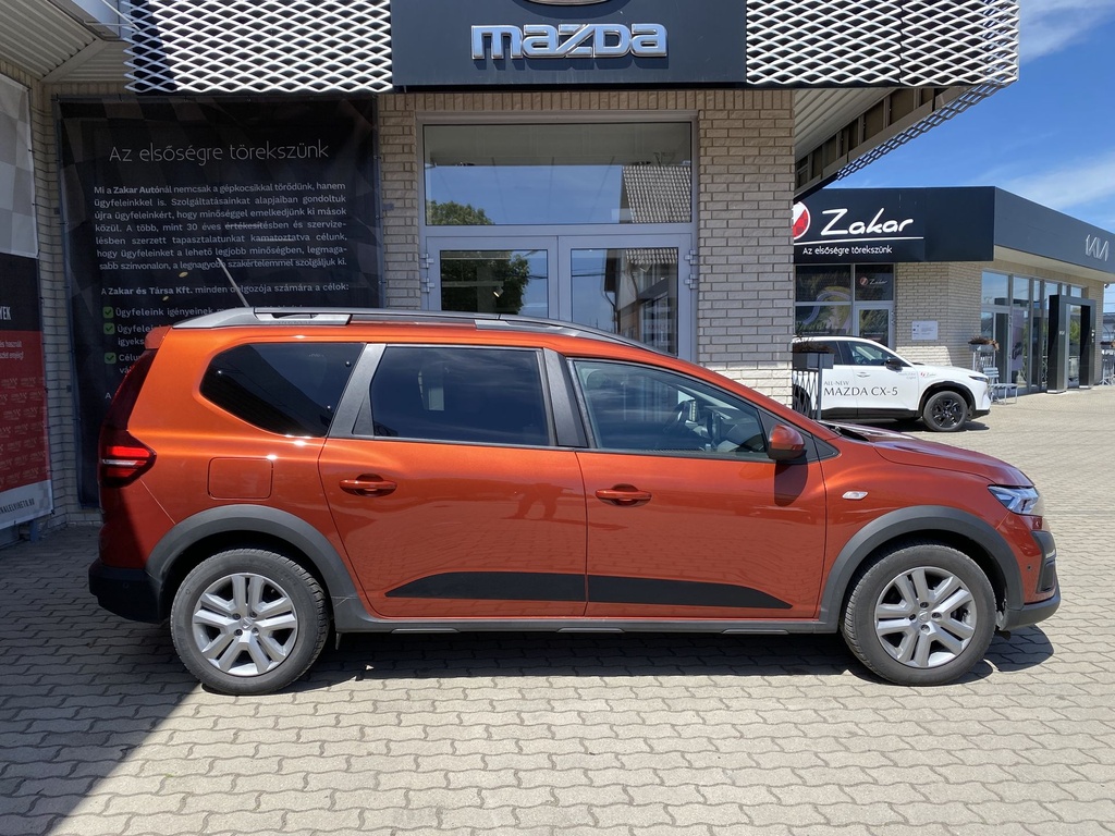 Dacia Jogger 1.0 ECO-G Expression, 7 Személyes, Mo.-i, 1 Tulajdonos,Gyári garanciális, Vezetett szervizkönyv, Téli-Nyári gumik