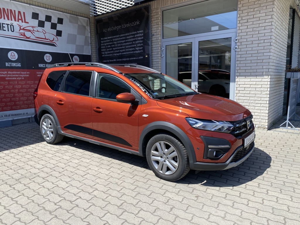 Dacia Jogger 1.0 ECO-G Expression, 7 Személyes, Mo.-i, 1 Tulajdonos,Gyári garanciális, Vezetett szervizkönyv, Téli-Nyári gumik