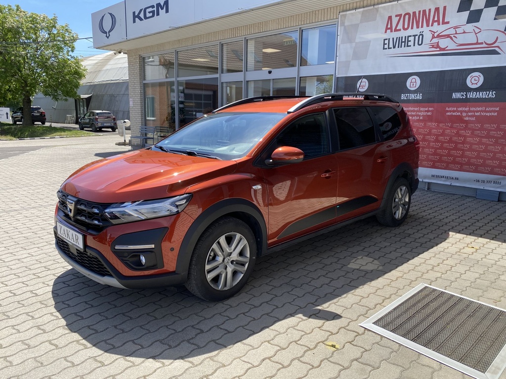 Dacia Jogger 1.0 ECO-G Expression, 7 Személyes, Mo.-i, 1 Tulajdonos,Gyári garanciális, Vezetett szervizkönyv, Téli-Nyári gumik