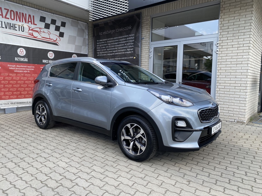 Kia Sportage 1.6 T-GDI Silver DCT MY21, Mo.-i, Gyári Garanciális, Vezetett szervizkönyv.  