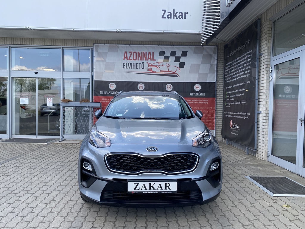 Kia Sportage 1.6 T-GDI Silver DCT MY21, Mo.-i, Gyári Garanciális, Vezetett szervizkönyv.  