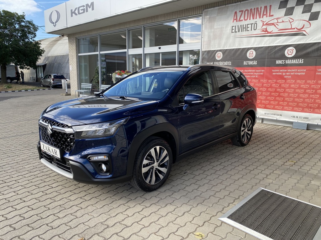 Suzuki S-Cross 1.4 Hybrid GLX, Egyedi belső tér, 360 kamera, Mo.-i, 1 Tulajdonos, Végig márkaszervizben szervizelt, Gyári fényezés, Gyári garanciális. 