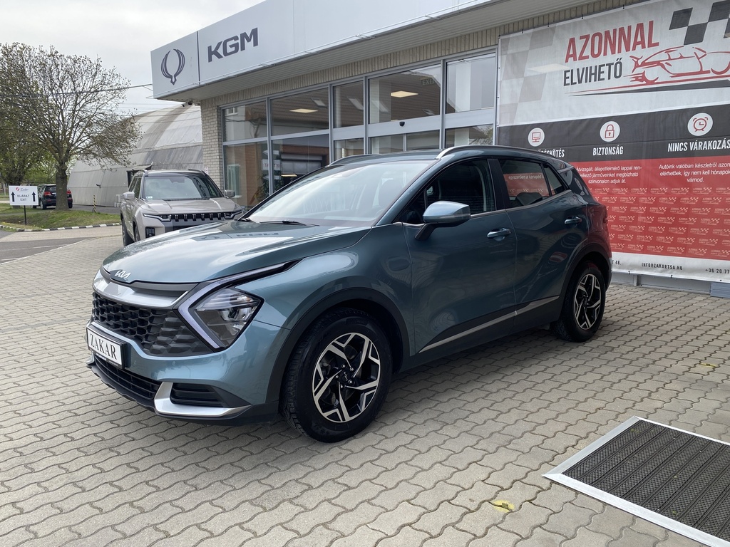 Kia Sportage 1.6 T-GDI Silver PRO. Mo.-i, 1 Tulajdonos, Gyári fényezés, Gyári garanciális, Téli-Nyári gumik.