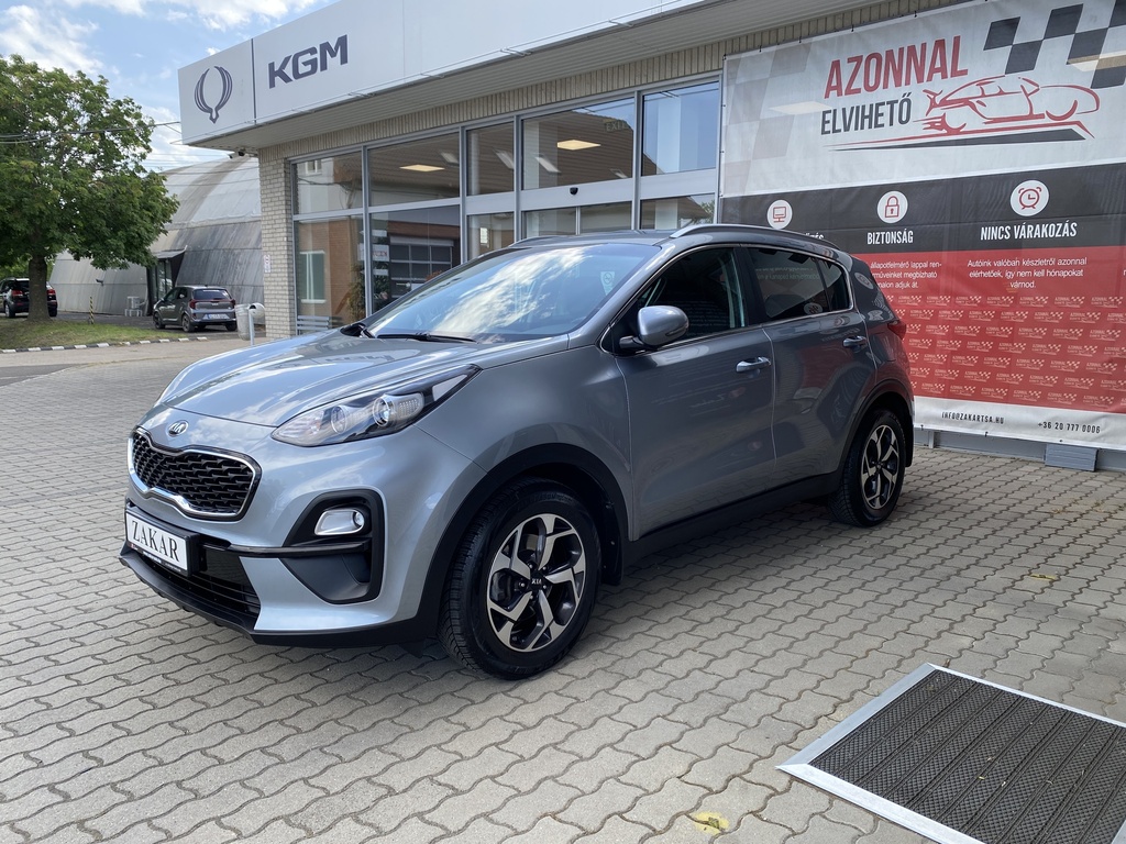 Kia Sportage 1.6 T-GDI Silver DCT MY21, Mo.-i, Gyári Garanciális, Vezetett szervizkönyv.  