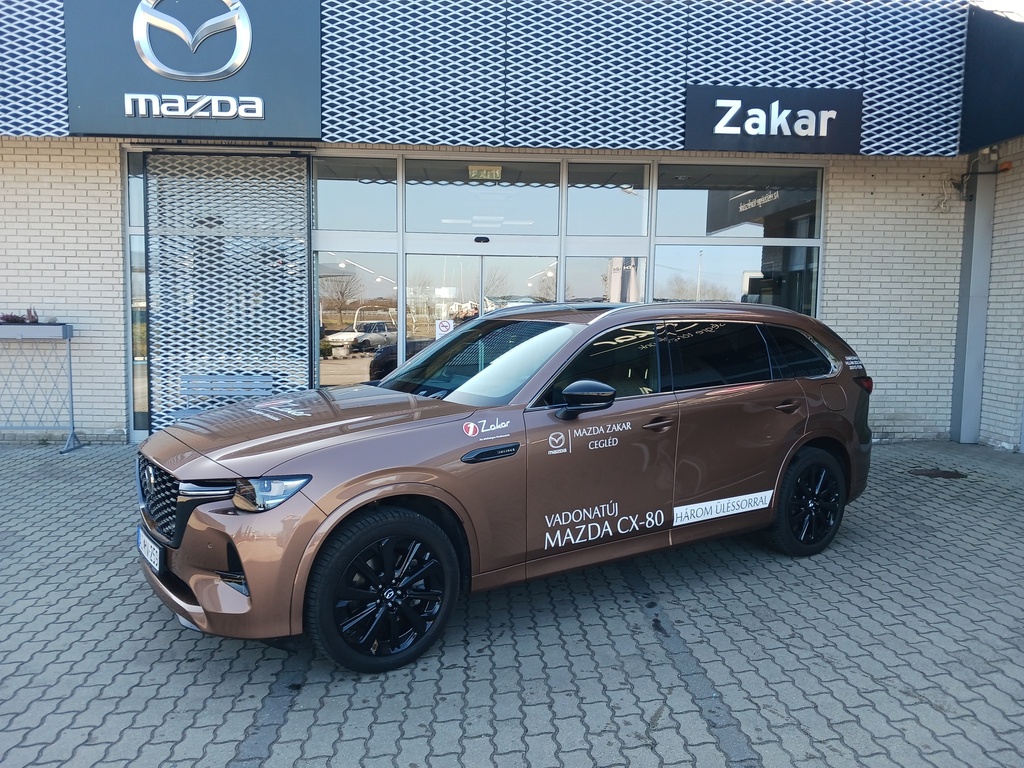 MAZDA CX-80 3.3 Skyactiv D 254le AWD Homura Plus - Azonnal elvihető NEM ÁFÁS