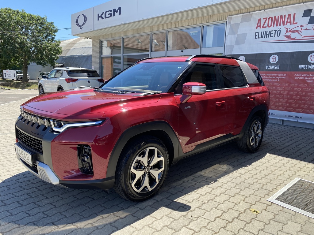 Ssangyong Torres 1.5 Turbo GDI, Clever 4WD A/T, Mo.-i, 1Tulajdonos, Gyári fényezés, Gyári garanciális. 