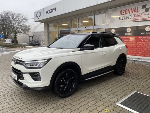 [0] KGM Korando 1.5 Turbo GDI Smart, Smart plus, ACC, Black Pack AT. Mo-i, Gyári garancia, Gyári fényezés, +5év GARANCIA, Vonóhorog, oldalfellépők, szélterelők, LED csomagtér világítás, sport pedál szett!