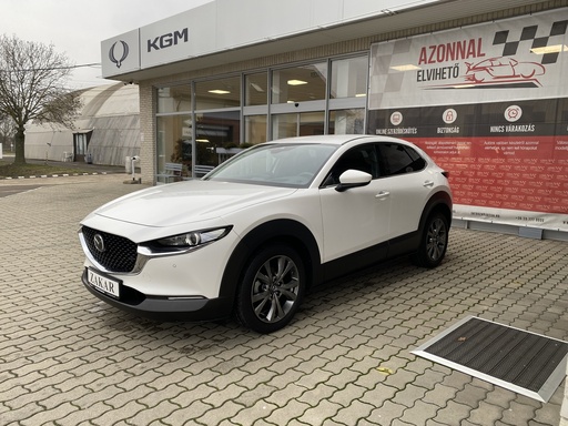 [0] Mazda CX-30 2.0L e-SKYACTIV X186ps 6AT 2WD GT Plus, SO/ Mo.i-, 1 Tulajdonos, Gyári garanciális, Gyári fényezés, Végig Mazdában szervizelt.