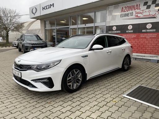 [0] Kia Optima SW 2.0 PHEV AT. Mo.-i, 2 Tulajdonos, Gyári garanciális, Vezetett szervizkönyv! Téli-Nyári gumikkal!